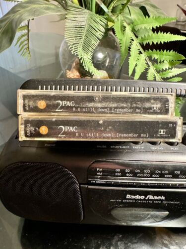 1997 2Pac R U Still Down? Cassette Tape Double Album OG (Tested) - Picture 5 of 8