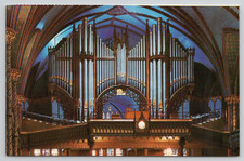Postcard Montreal Quebec Canada Notre Dame Basilica Organs 