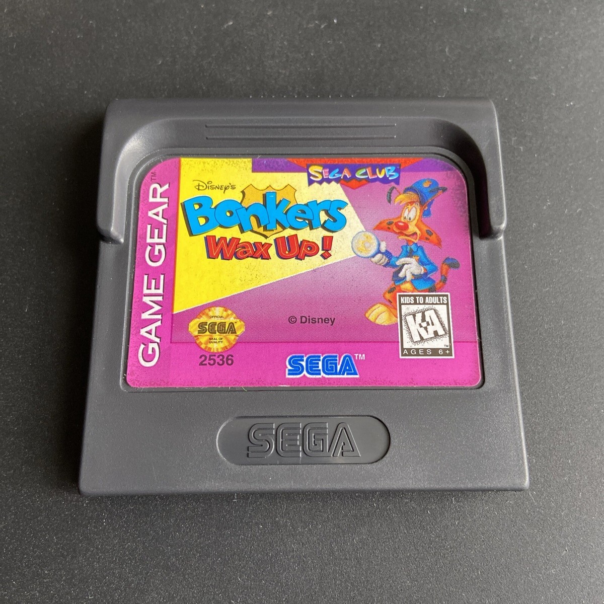 Disney's Bonkers: Wax Up! (Sega Club: Game Gear 1995 TESTED