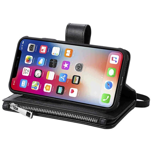 For iPhone 11 Pro Max XS XR 8 7 6s Magnetic Detachable Wallet Leather Case Cover - Picture 18 of 49