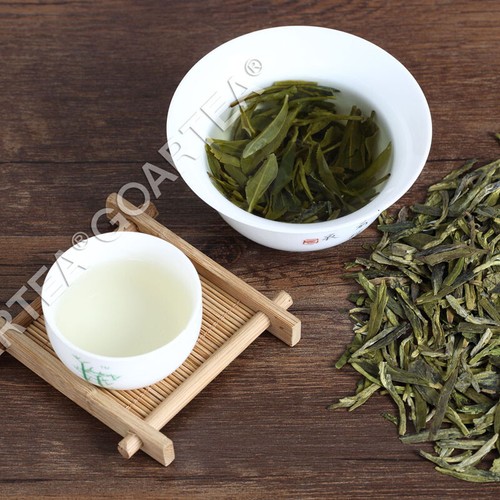 GOARTEA Xihu Longjing Dragon Well Long jing Green Tea Chinese Spring Loose Leaf - Picture 4 of 6
