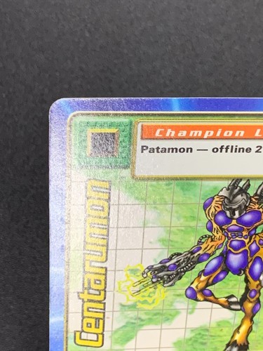 Centarumon St-17 Digimon Card Bandai Digital Monsters 1999 1st Edition NonFoil - Picture 2 of 3