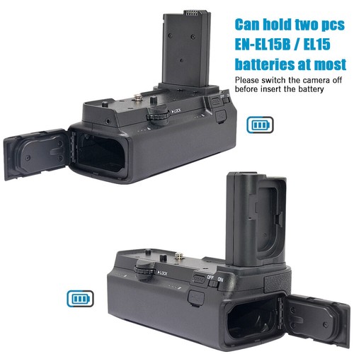 MCO Battery Hand Grip MB-N10 Vertical Multi Powe Grip Plate for Nikon Z6 Z7 DSLR - Picture 9 of 12