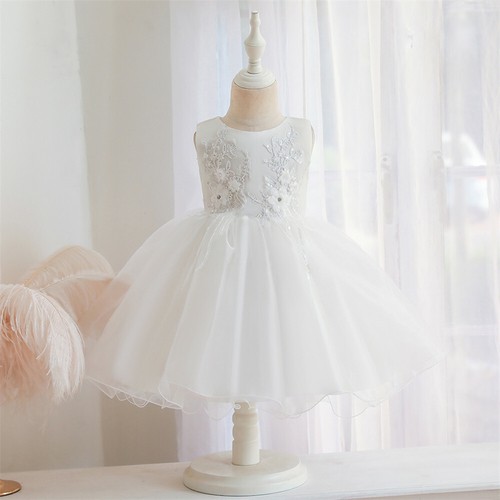 Kids Baby Girls Princess Tutu Dress Wedding Party Formal Ball Gown Pageant Prom - Picture 6 of 58