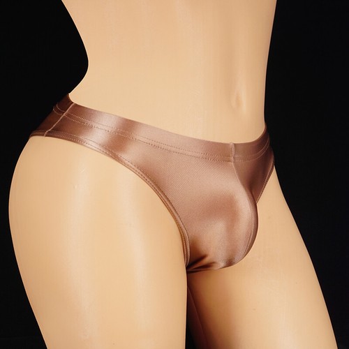 Calzoncillos bolsa para hombre ropa interior brillante al aceite hielo sedoso elástico calzoncillos súper suaves - Imagen 12 de 32