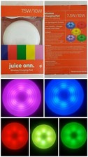 Juice Onn Wireless Charging Pad with LED Lighting For iPhone Samsung Universal