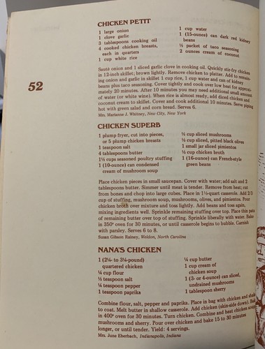 Saturday Evening Post Family Cookbook Vintage 1977 Intro Julie Nixon Eisenhower - Imagen 4 de 9