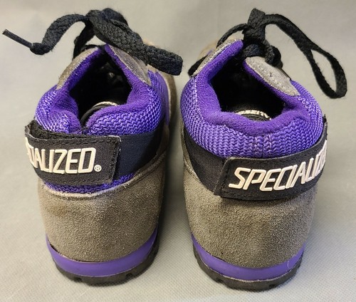 Specialized Bicycle Pedal Piston Technology Purple/Gray Shoes Size 39 Used - Picture 2 of 8