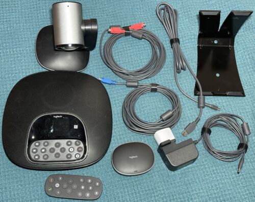 Logitech Group Video Conferencing System with mount