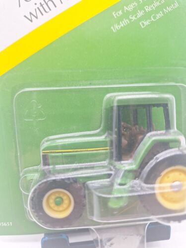 Tractor Ertl John Deere 7800 1992 nuevo en paquete #5651 modelo a escala 1:64 vehículo agrícola juguete - Imagen 3 de 7