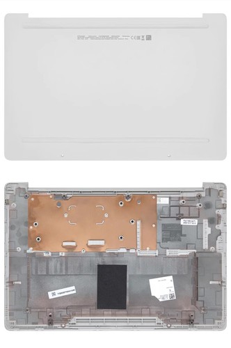 For HP Chromebook 14A-NA TPN-Q234 Back Cover/Front Bezel/Palmrest/Bottom Case - Picture 8 of 13