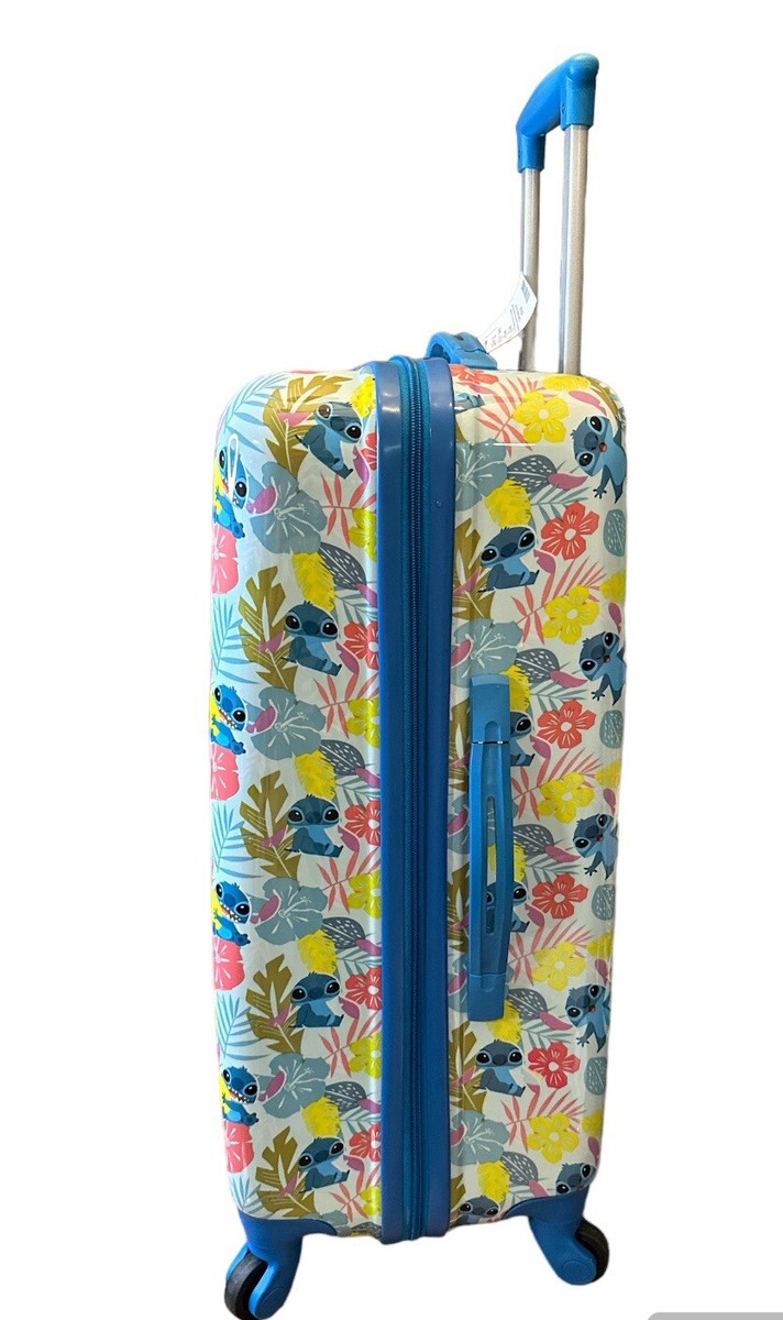 Disney STITCH 22” Durable Hard Shell 360 Spinner Luggage Bio World