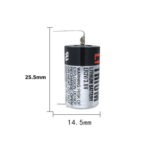 3x ER3V PLC Lithium Battery 3.6V 1000mAh für Toshiba PLC-Batterie - Zdjęcie 7 z 9