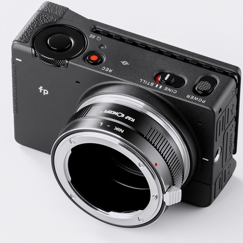 K&F Concept Lens Adapter For Nikon F Mount Lens to L Mount Leica SL SL2 Camera - Picture 9 of 10
