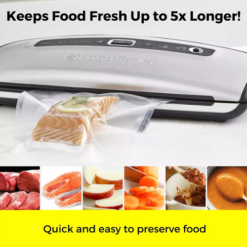 Sunbeam Commercial Food Vacuum Sealer Heavy Duty Saver Storage Machine Bag Roll - Picture 12 of 13