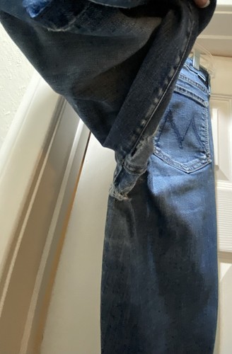 MOTHER Jeans THE LOOKER Crop Size 28 On The Edge Very Distressed Wash READ DESC. - Picture 11 of 23