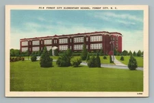 Forest City Elementary School, Forest City, North Carolina, Postcard