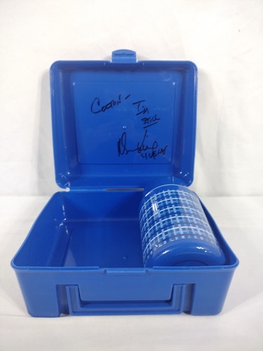 Signed! Mac King's Magic In A Minute Blue Lunchbox -O- Magic with Thermos - Picture 5 of 5