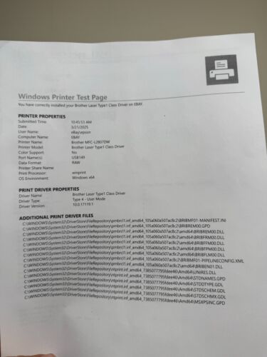 Brother MFC-L2807DW WIFI Kompakter Monochrom AlO Laserdrucker NIEDRIGE SEITENZAHL 160 - Bild 3 von 14