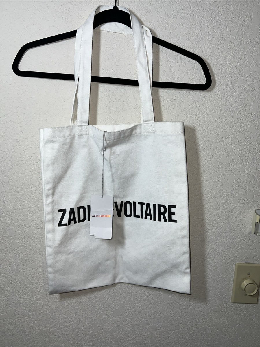 NWT Unisex Zadig & Voltaire White Reusable Do More Of What NWT Unisex Zadig & Voltaire White Reusable Do More Of What