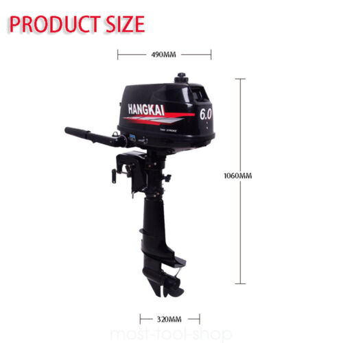 7.5HP HANGKAI Outboard Motor 2-4 Stroke Fishing Boat Engine Water/ Air Cooling - Picture 41 of 48