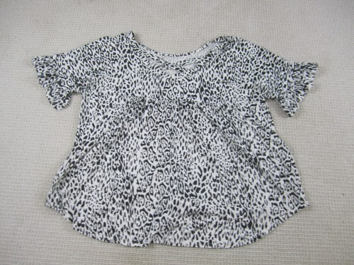 Boutique Shirt Womens XL Casual Animal Print Short Sleeve Blouse Polyester - Picture 1 of 8