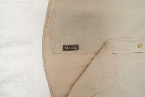 Craghoppers Shirt Mens Medium Solar Dry Kiwi Short Sleeve Sand Fast Drying - Picture 6 of 9