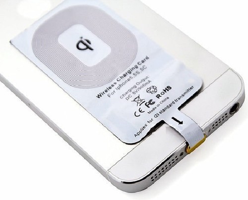Wireless Esterno Ricarica Caricabatterie Pastiglia Ricevitore per IPHONE 5 5s 5c - Imagen 48 de 100