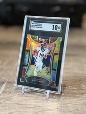 2023 Select Marvin Mims RC Suite Level Tie-Dye Prizm /25 #429 SGC 10