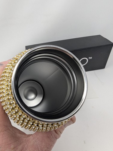 TOMO Glam Water Bottle Bling In Box 25oz, Gold - Picture 3 of 6