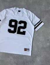 FSBN Reckless #92 Athletic Fit Mens Jerse  white  V-Neck XS