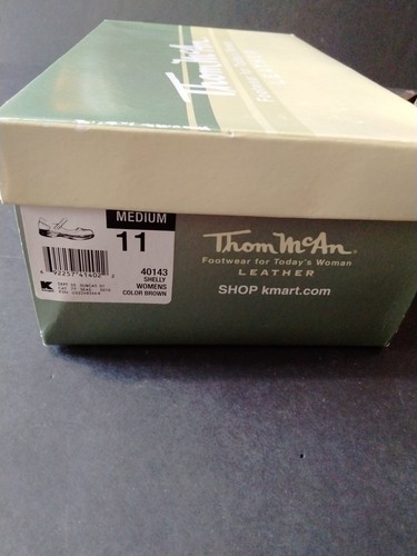 Thom McAn Size 11 Brown Leather "Shelly" Mary Jane Loafer - Picture 3 of 10