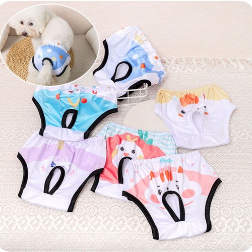 Reusable Washable Female Male Dog Wraps Belly Band for Pet Diapers S M L XL~~~US - Picture 2 of 31