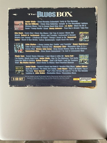 "The Blues Box", 5-CD Box Set, Various Artists, Compilation, LaserLight Digital - Picture 2 of 14