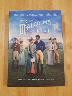Mr. Malcolm's List DVD 2022 Freida Pinto, Sope Dirisu, Oliver Jackson-Cohen