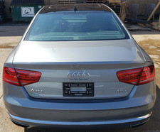 11 12 13 14 AUDI A8 Trunk Lid, w/Camera; Quartz Gray Metallic Q4