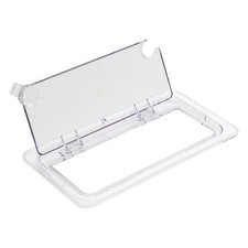 Winco SP7300H 1/3 Size Hinged Lid