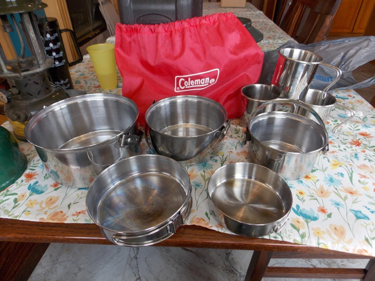 Coleman Camping Stainless Steel Cookware for sale - eBay