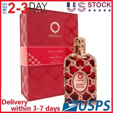 USA Stock-Orientica Amber Rouge By Orientica Perfume Unisex EDP 80ML New in Box