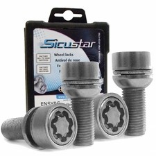 Felgenschloss Kugelbund R13 2-tlg M14x1,5 50mm für Mercedes-Benz A-Klasse B-Klas