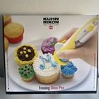 Kuhn Rikon Frosting Deco Pen Battery Powered Cake Cookie Cupcake Decorator 6 Tip