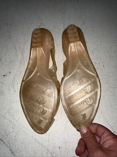 Vintage 1980s Jelly Flats/ Water Shoes Size 9 - Picture 5 of 5
