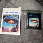 Space Invaders (Atari 2600, 1978) Game Cartridge & Instruction Booklet - Tested