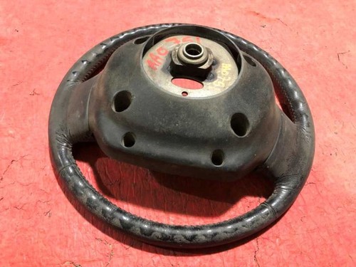 95 Dodge Ram 2500 USED Steering Wheel w HORN Button BLACK - Foto 5 di 9
