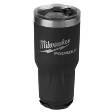 Milwaukee 48-22-8393B PACKOUT 30oz Durable Twist Lock Tumbler - Black