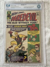 Daredevil #1 CBCS 5.0 (1964) 1st app. of Matt Murdock, Foggy Nelson & Karen Page