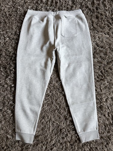 New Polo Ralph Lauren Men Double Knit Jogger Set Sz. XXL $283 Light Heather Grey - Picture 11 of 14
