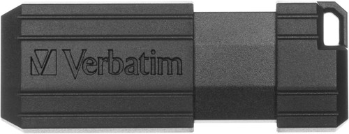 Verbatim 49062 8 GB PinStripe USB Flash Drive - Black Black 8GB - 第 4/10 張圖片