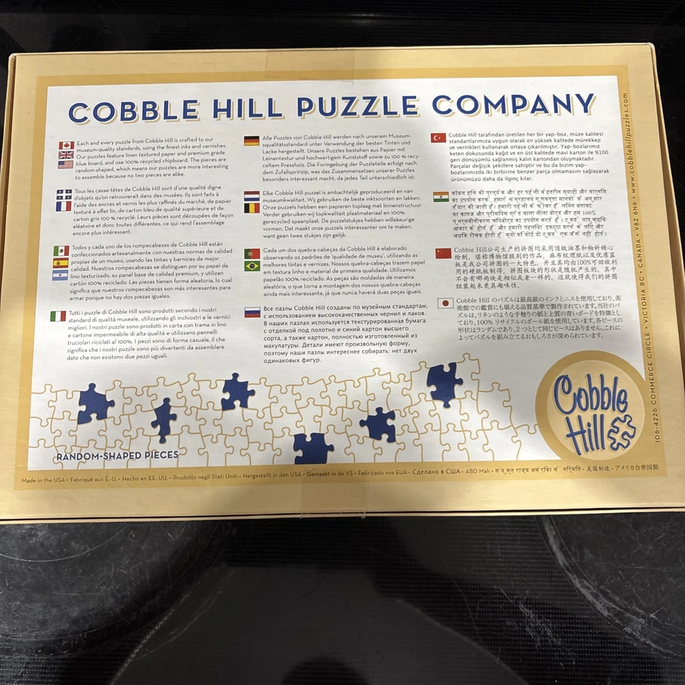 Cobble Hill 1000-Piece Santa’s Workshop Puzzle 19.25”x26.625 - Image 2 of 3