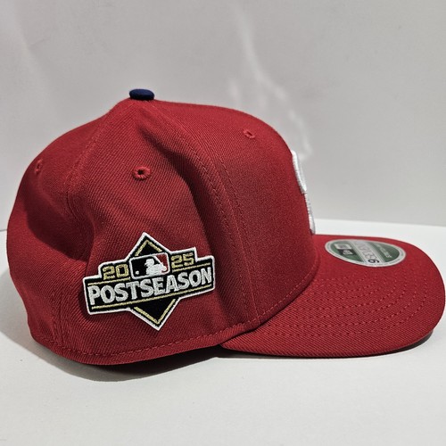 NUEVO Philadelphia Phillies New Era 2025 Postemporada 9SEVENTY Sombrero Elástico Snapback - Imagen 4 de 9